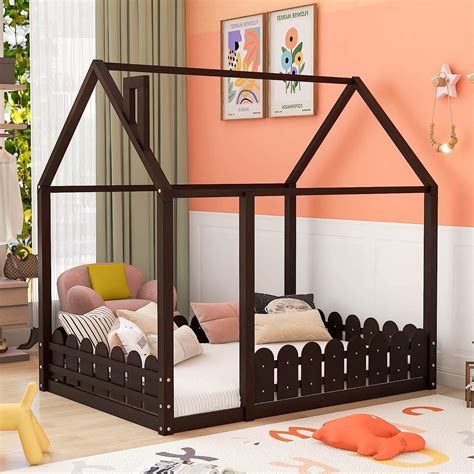 full size house bed|full house bed for kids.